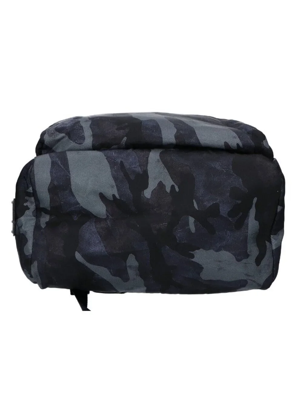 Prada Nylon Camouflage Triangle Plate Backpack